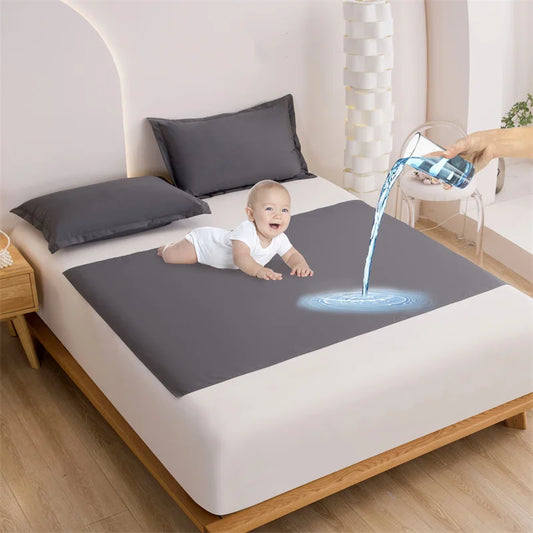 Bed Flat Sheet TPU Waterproof SPA Couple Mattress Cover Adult Urine Pad Baby/Elderly/Pregnant Women Bed Pad Massage Mat Cussion