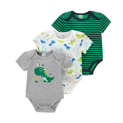 Ultra-Soft 100% Cotton Baby in 12 Vibrant Colors: Perfect for Playtime & Sleep Infant Rompers