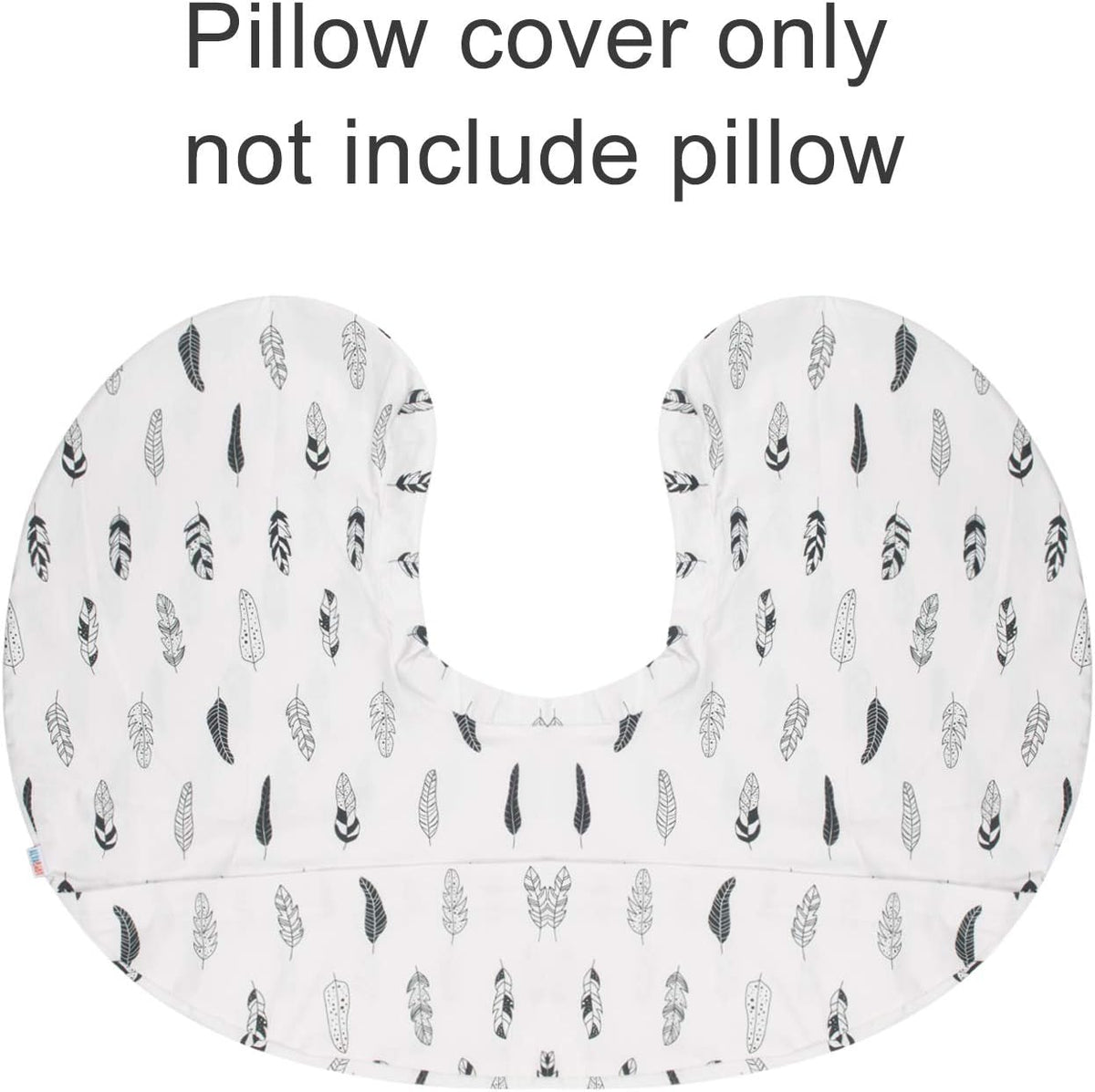 ALVABABY Nursing Pillow Cover Slipcover,Soft and Comfortable,Feathers Design,Maternity Breastfeeding Newborn Infant Feeding Cushion Cover ZT01