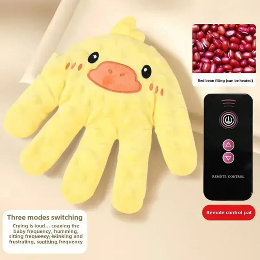 Baby Sleeping Patting Doll with Soothing Palm Remote Control Electric Baby Hand Pillow Soothing Palm Patting for Toddler Gift