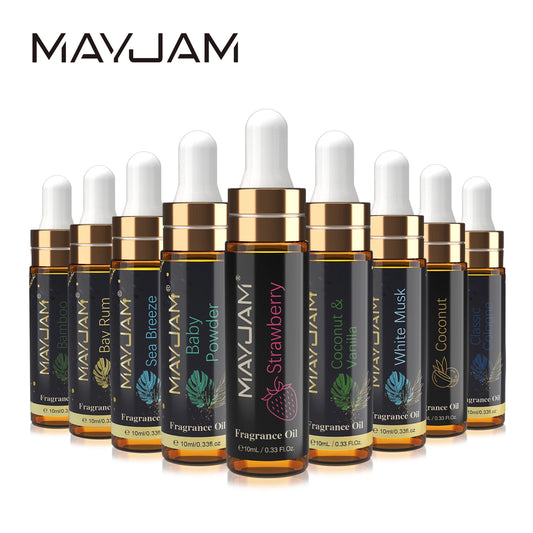 10ML Fragrance Oil with Dropper Strawberry Coconut Cherry Orange Blossom Aroma Oil for Women and Men'S - One Unit